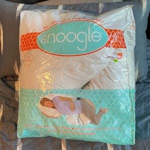 Snoogle Maternity Pillow - White